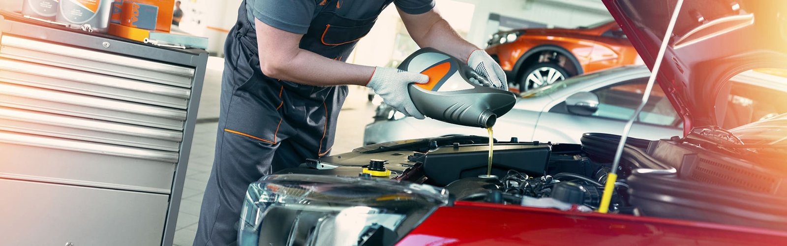 Знижка на заміну олії двигуна